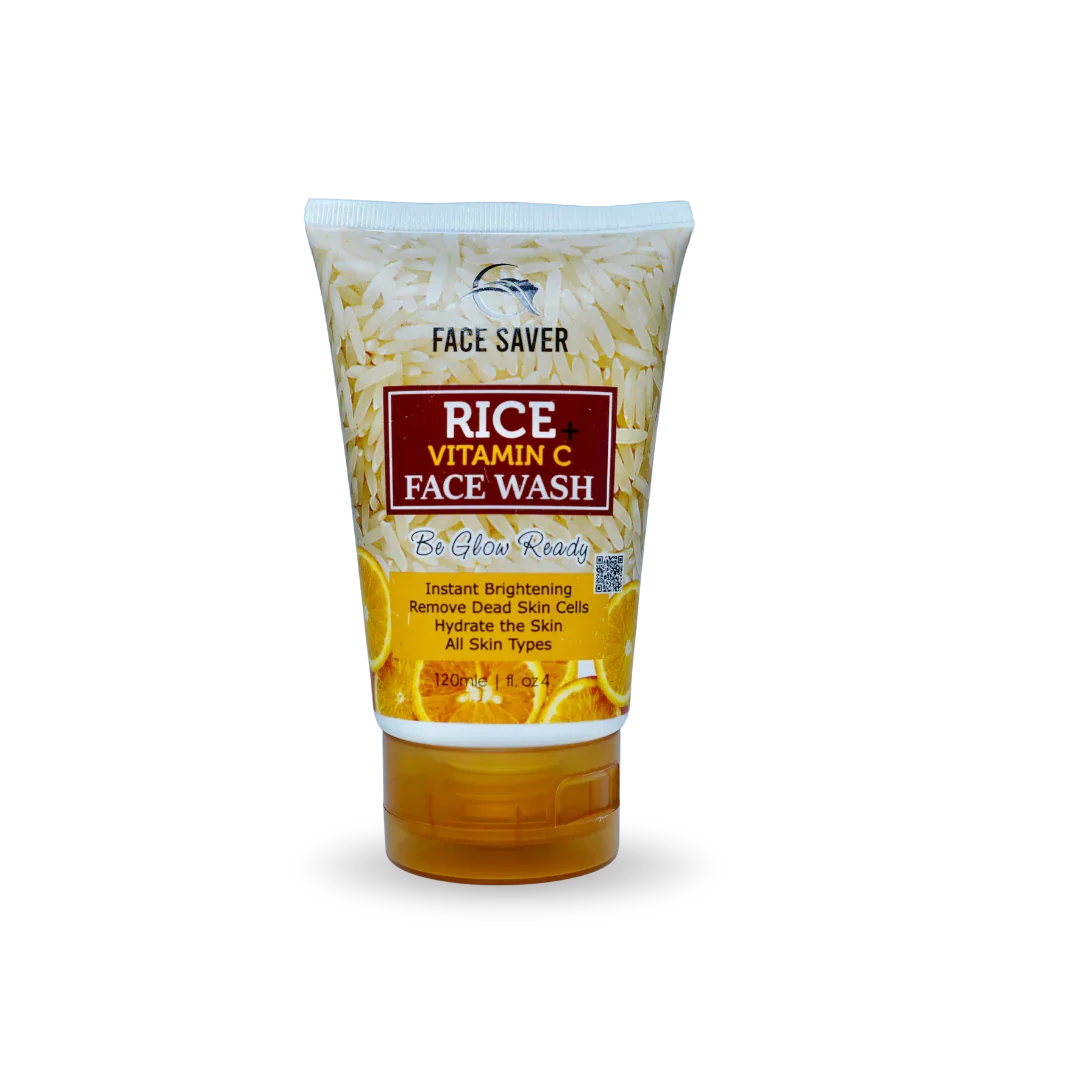 RICE + Vitamin C Face Wash 120ml - Face Saver